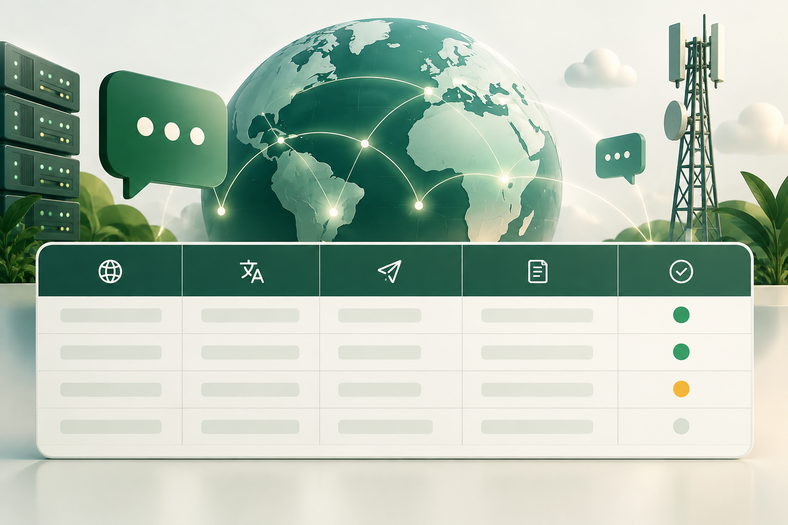 Inventory of Markets, Languages, Variants, and Traffic Types