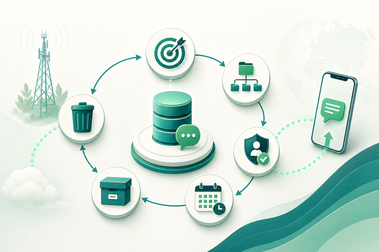 SMS record retention is an operational, security, and governance decision