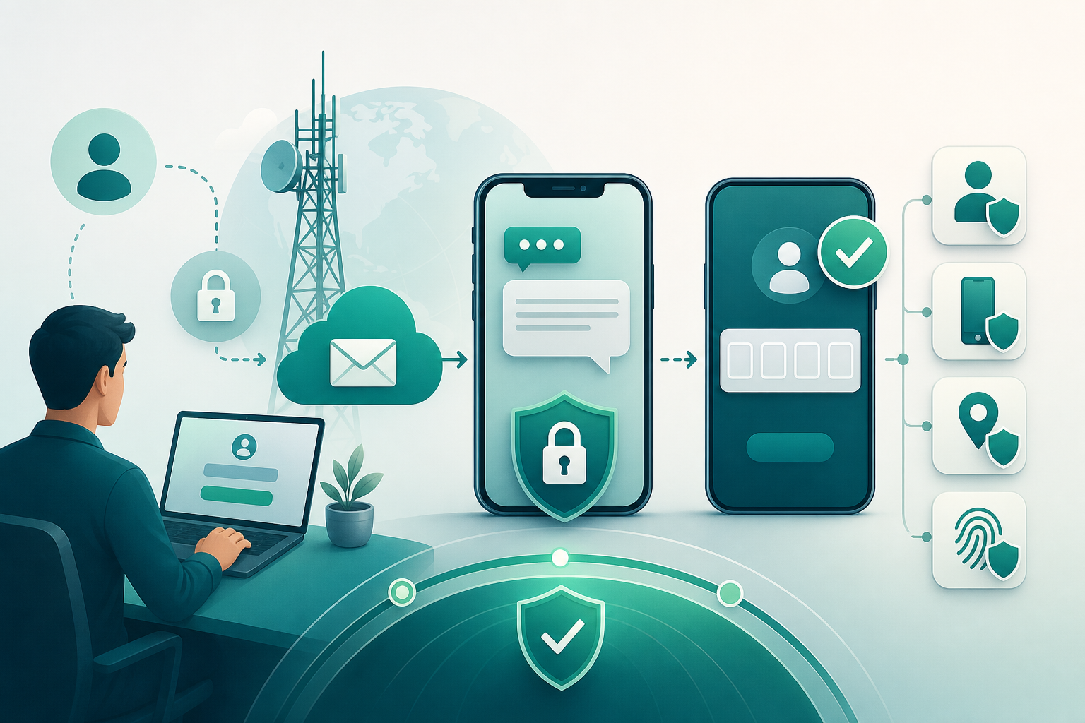 Esquema de controlos de rate limiting para pedidos e validações de OTP por SMS