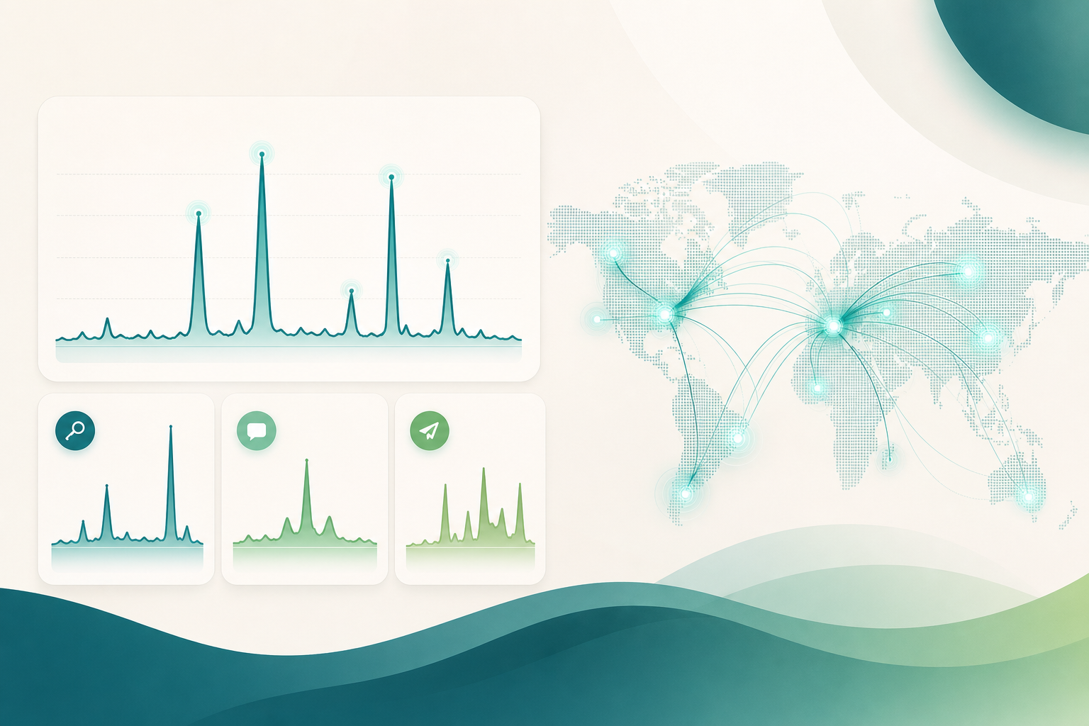 Definire il picco: volume, finestra, distribuzione temporale e destinazioni