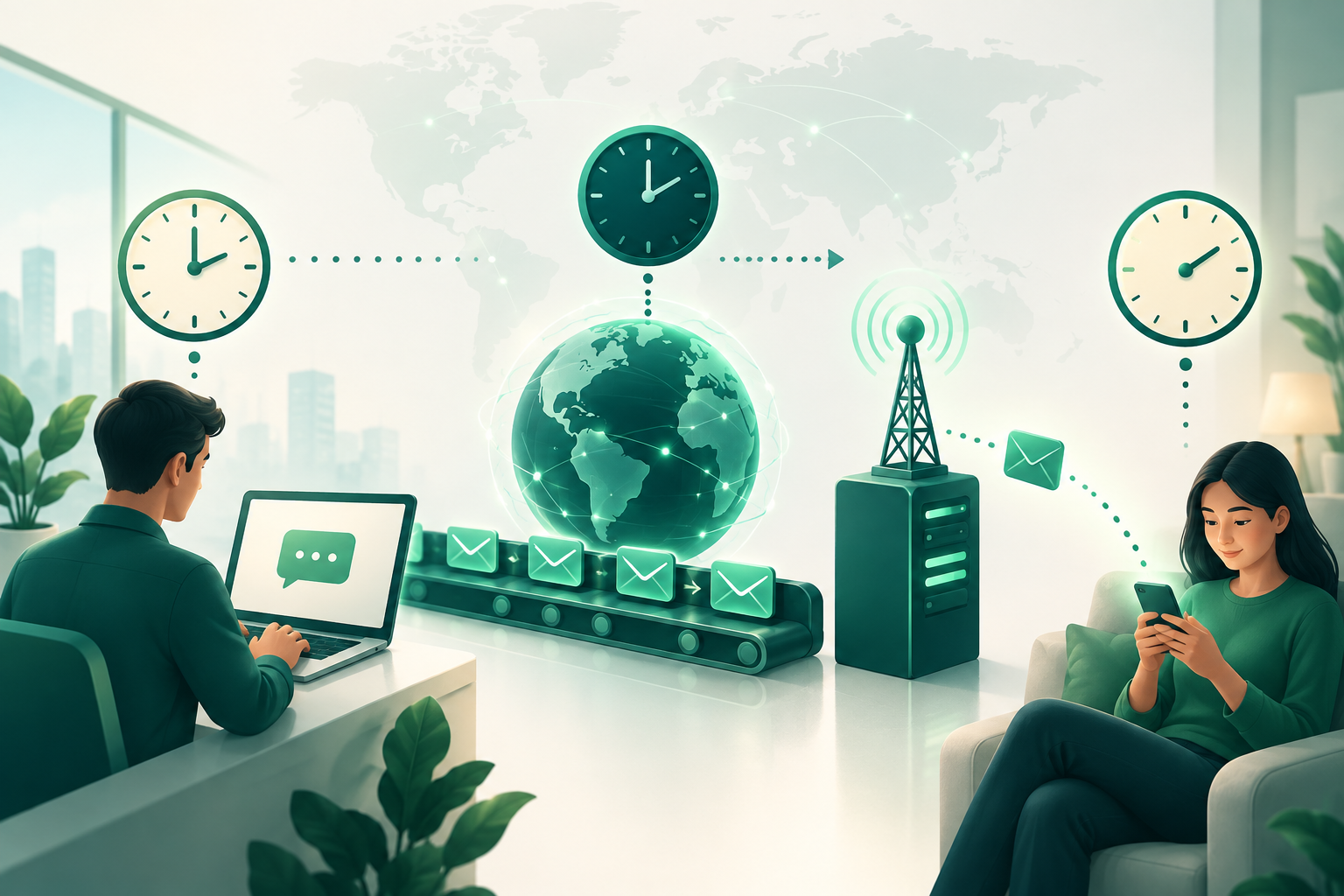 Why time must be evaluated in the recipient’s time zone