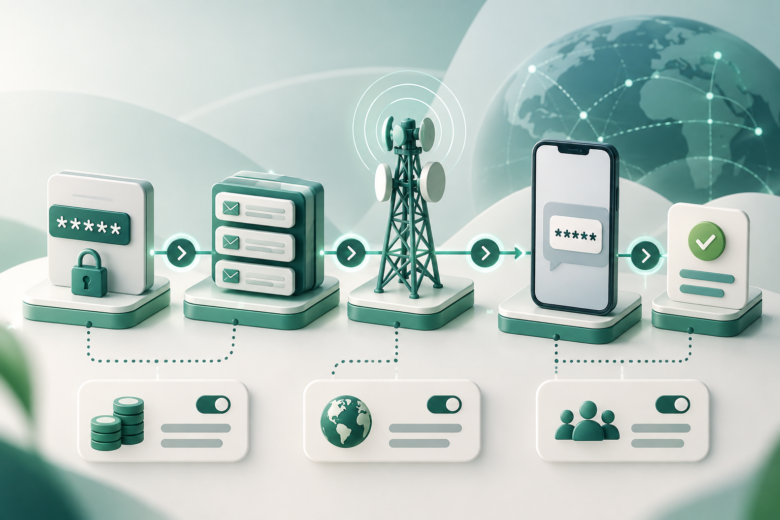 Mapear o percurso do OTP e atribuir um orçamento por etapa